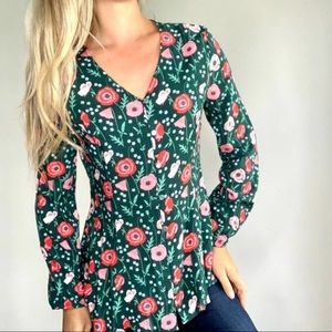 Matilda Jane Once Upon a Poppy Blouse NWT